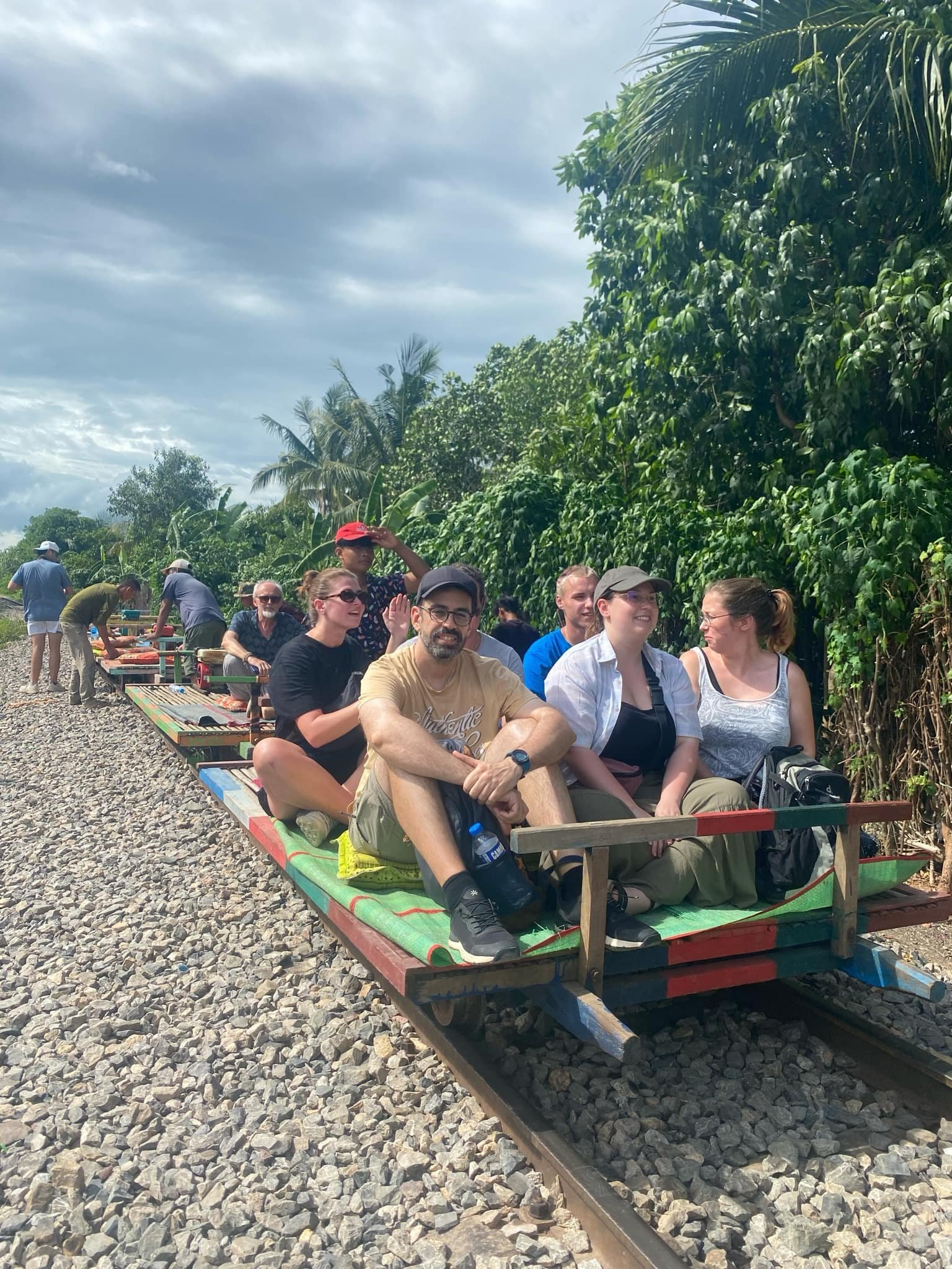 Siem Reap to Battambang bamboo train